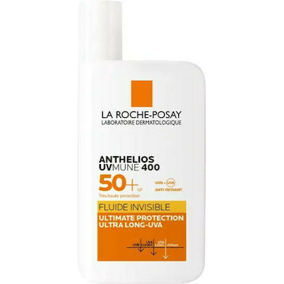 La Roche Posay Anthelios Uvmune 400 Invisible Fluid With Perfume Αντηλιακή Κρέμα Προσώπου SPF50 50ml